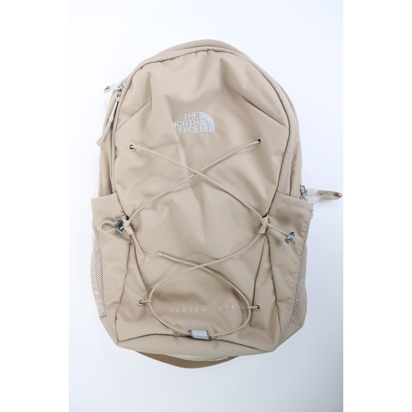 The North Face Jester Luxe Backpack Mushroom Grey NF0A81E6 - New - READ - Picture 1 of 13